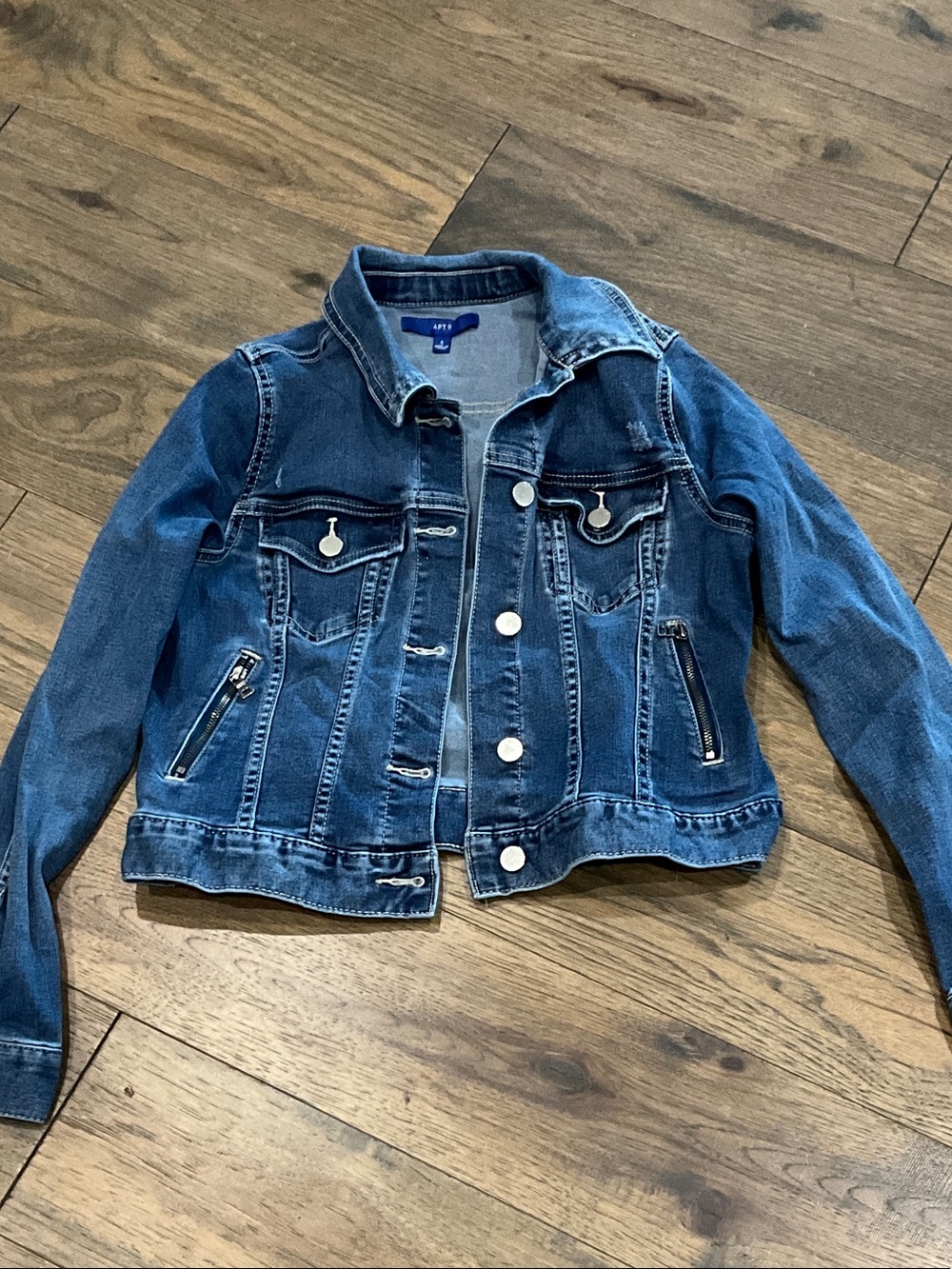 Apt. 9 Light Blue Denim Jacket